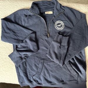 🍓Hollister 1/4zip sweater